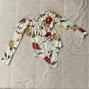Floral Bodysuit / Size S